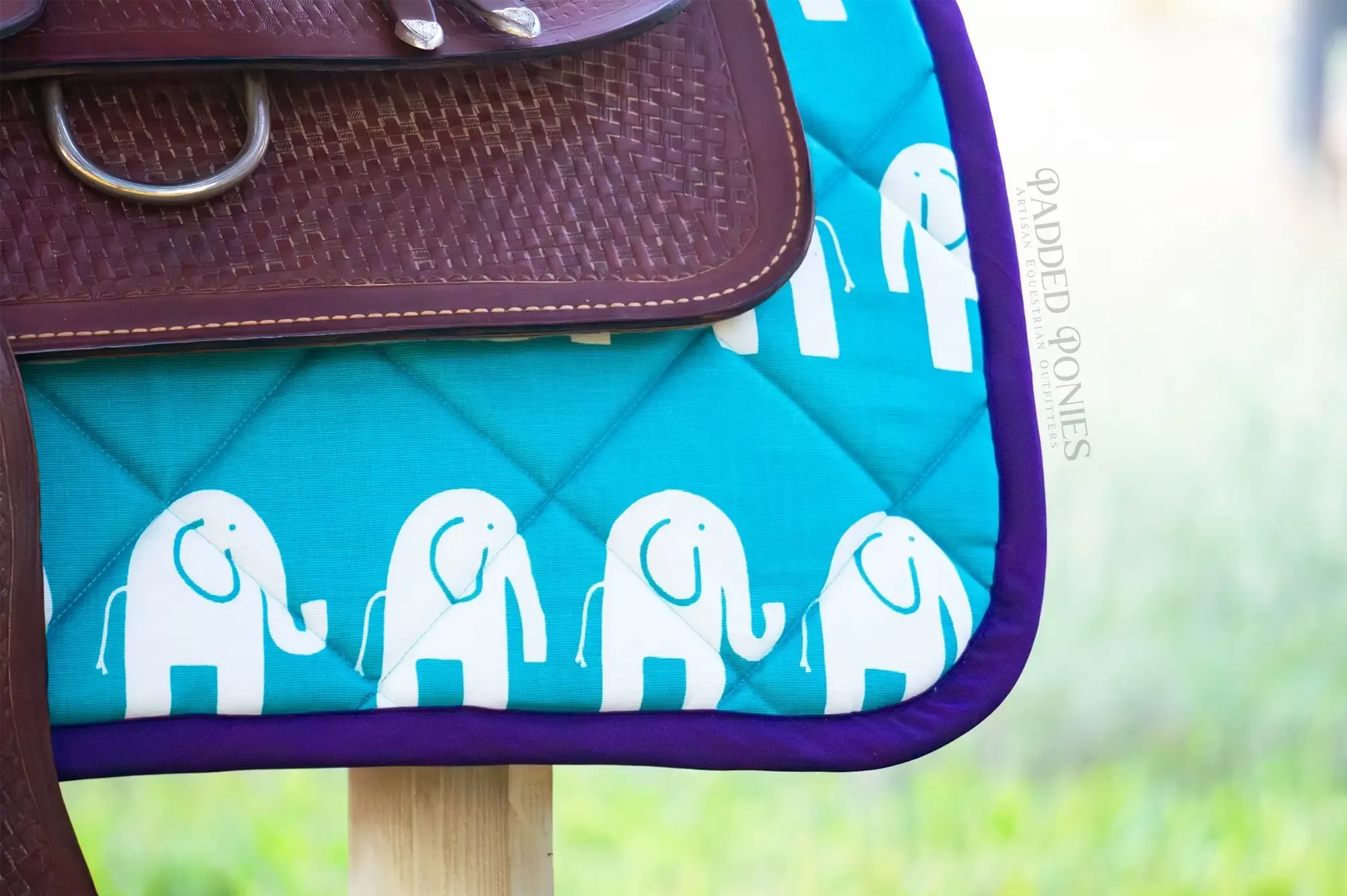 Custom Elephants Saddle Pad