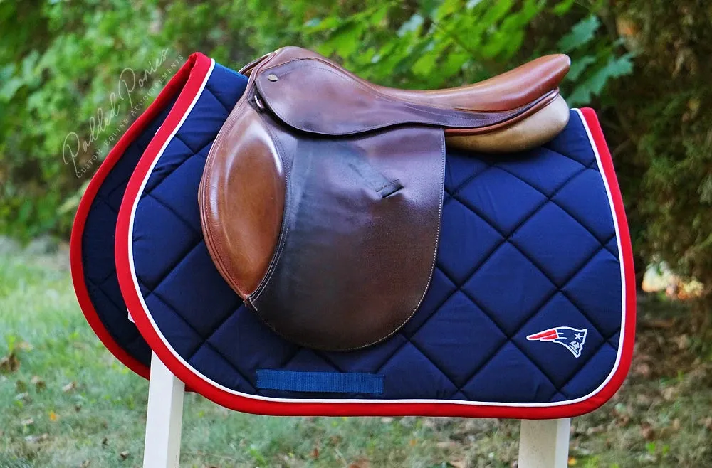 Custom Professional Sports Patch Saddle Pad