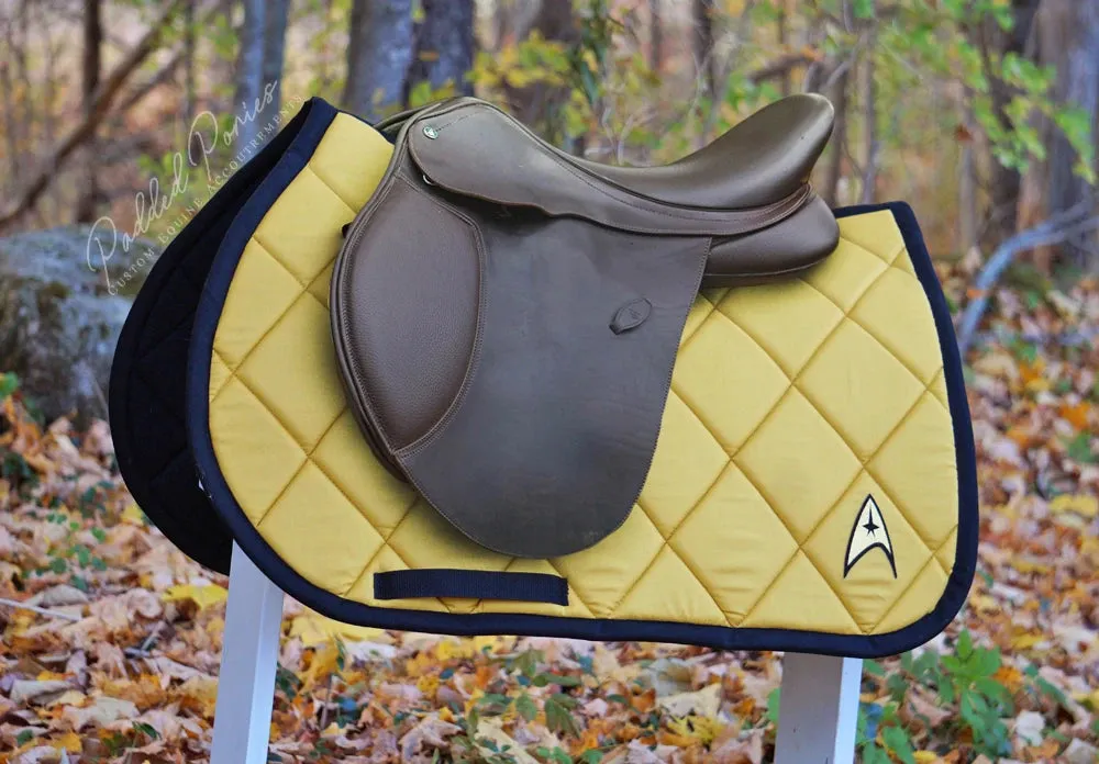 Custom Sci-Fi and Fantasy Patch Saddle Pad