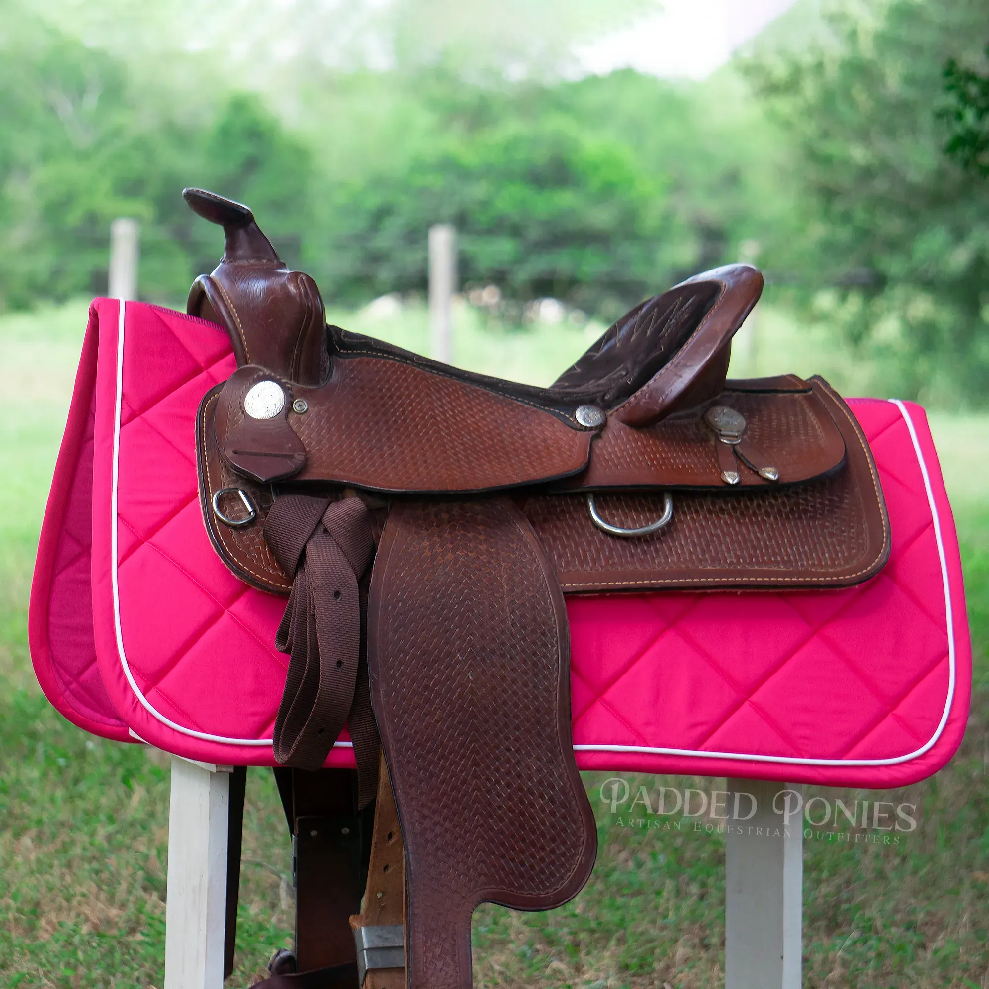 Custom Solid Color Saddle Pad