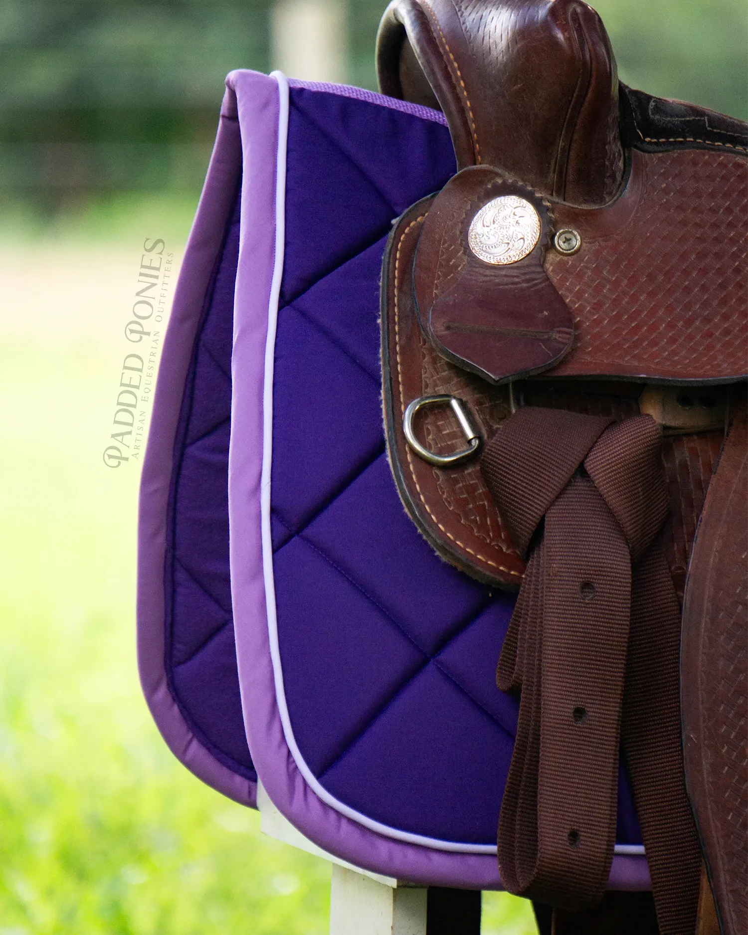 Custom Solid Color Saddle Pad