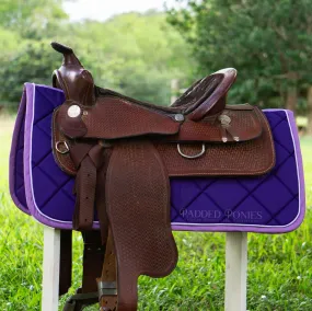 Custom Solid Color Saddle Pad