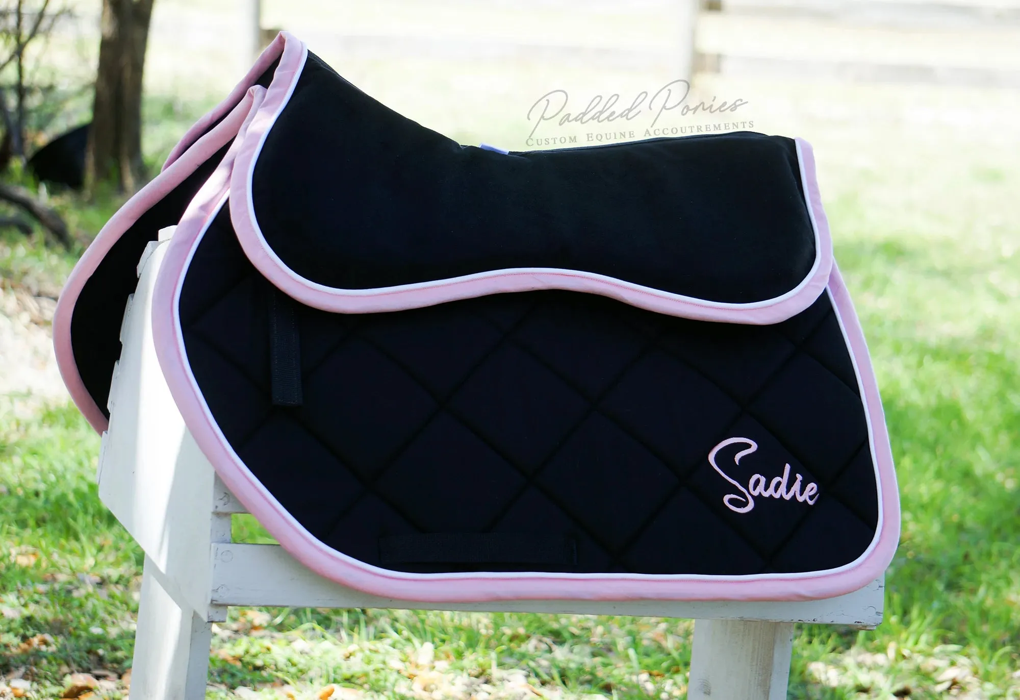 Custom Solid Color Saddle Pad