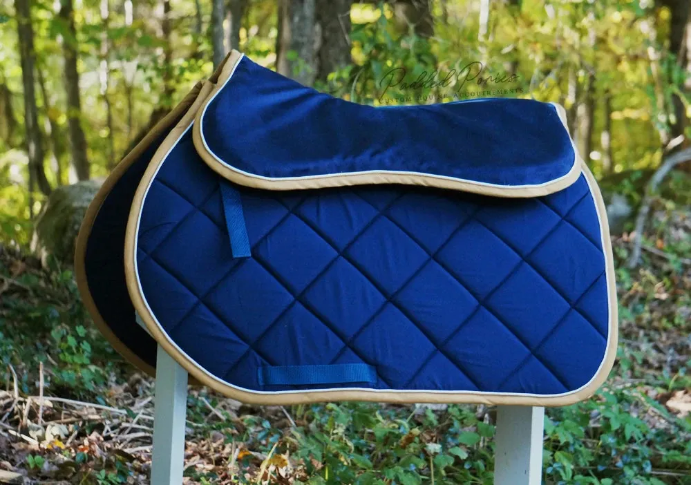 Custom Solid Color Saddle Pad