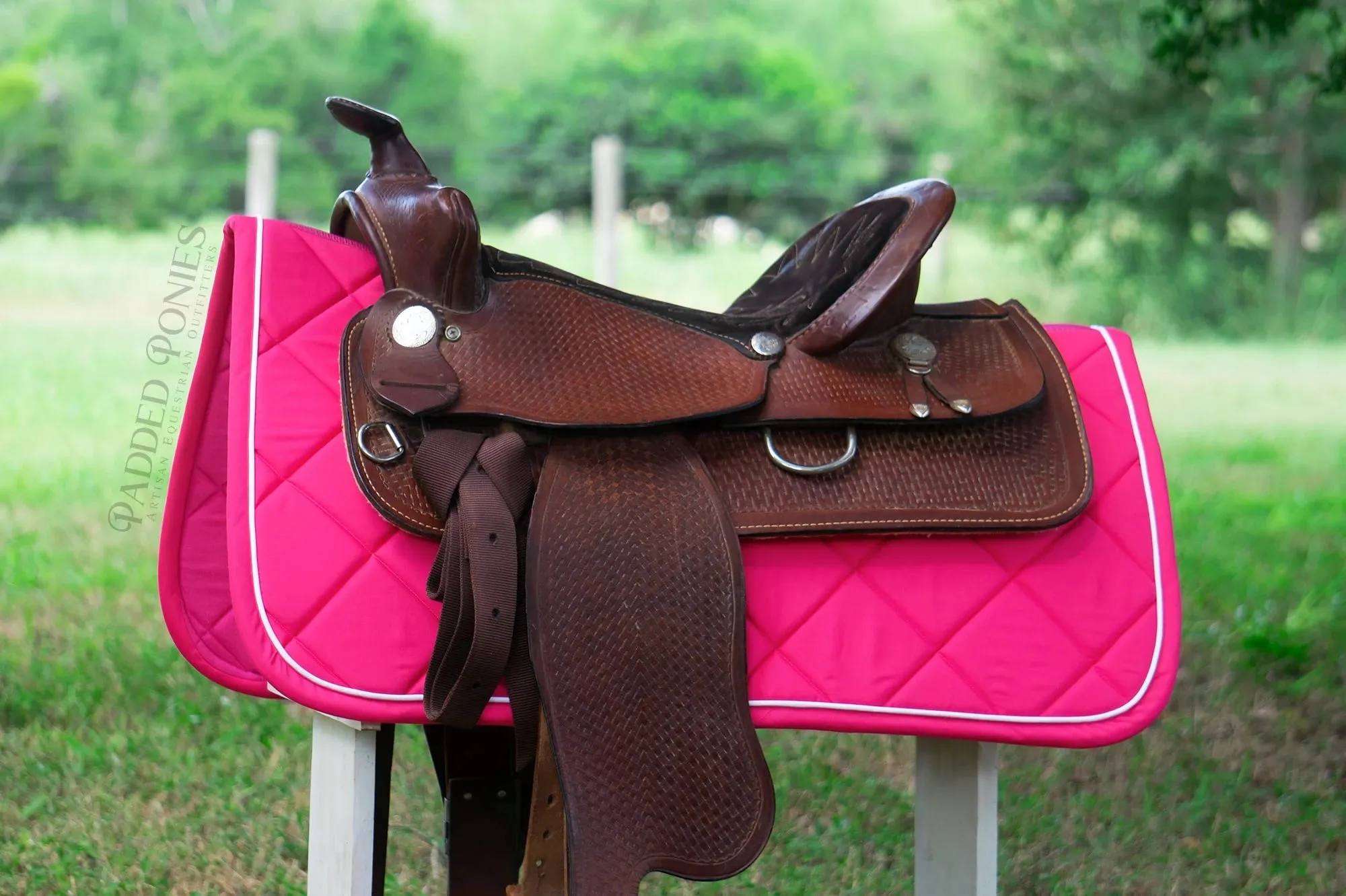 Custom Solid Color Saddle Pad