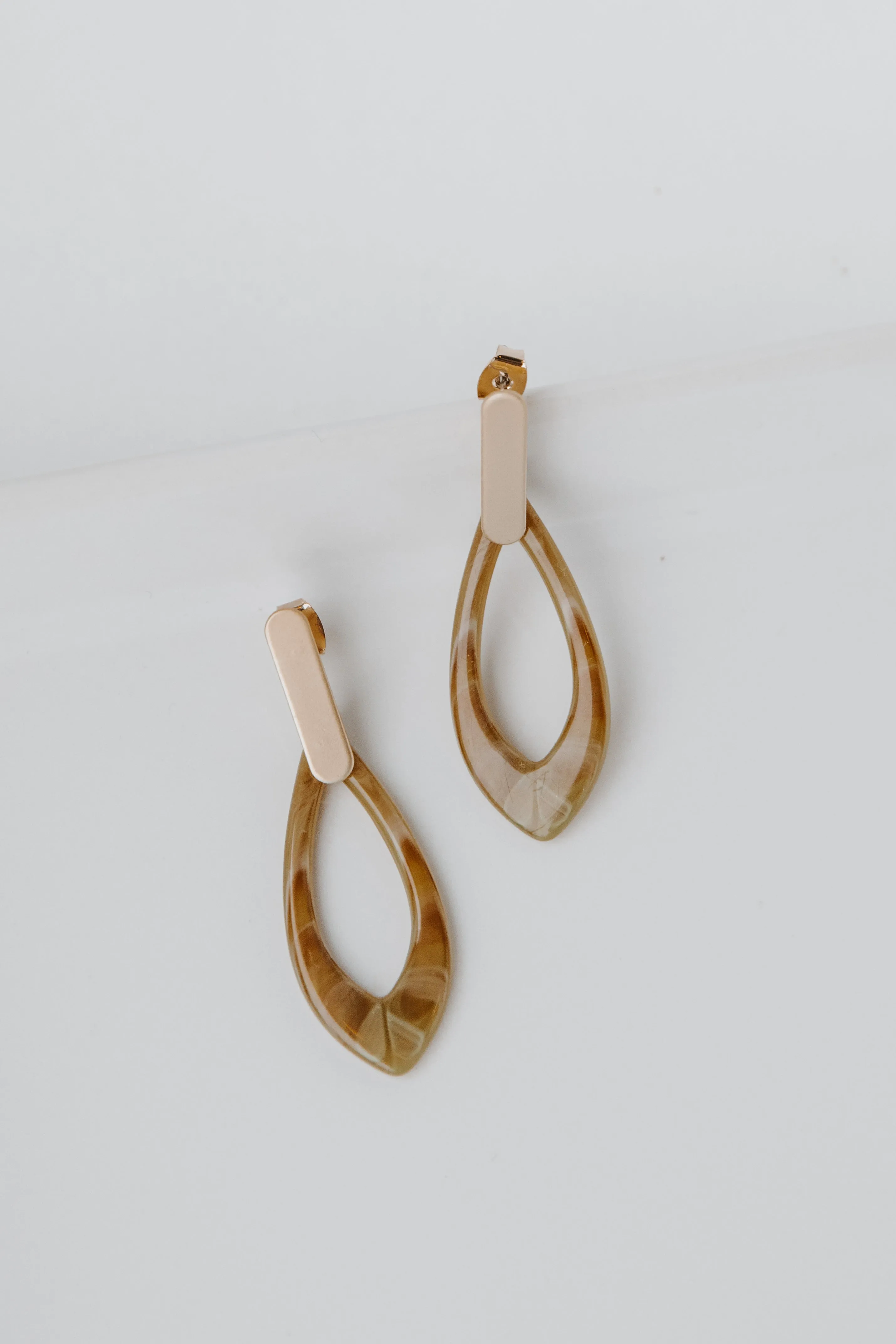 Demi Acrylic Drop Earrings