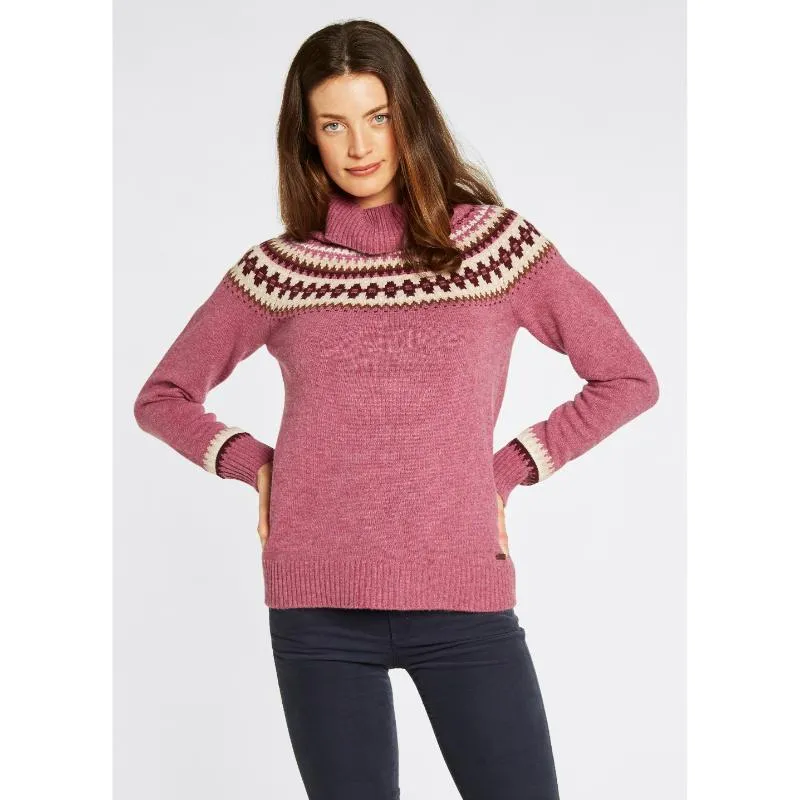 Dubarry Riverdale Ladies Fairisle Jumper - Clover