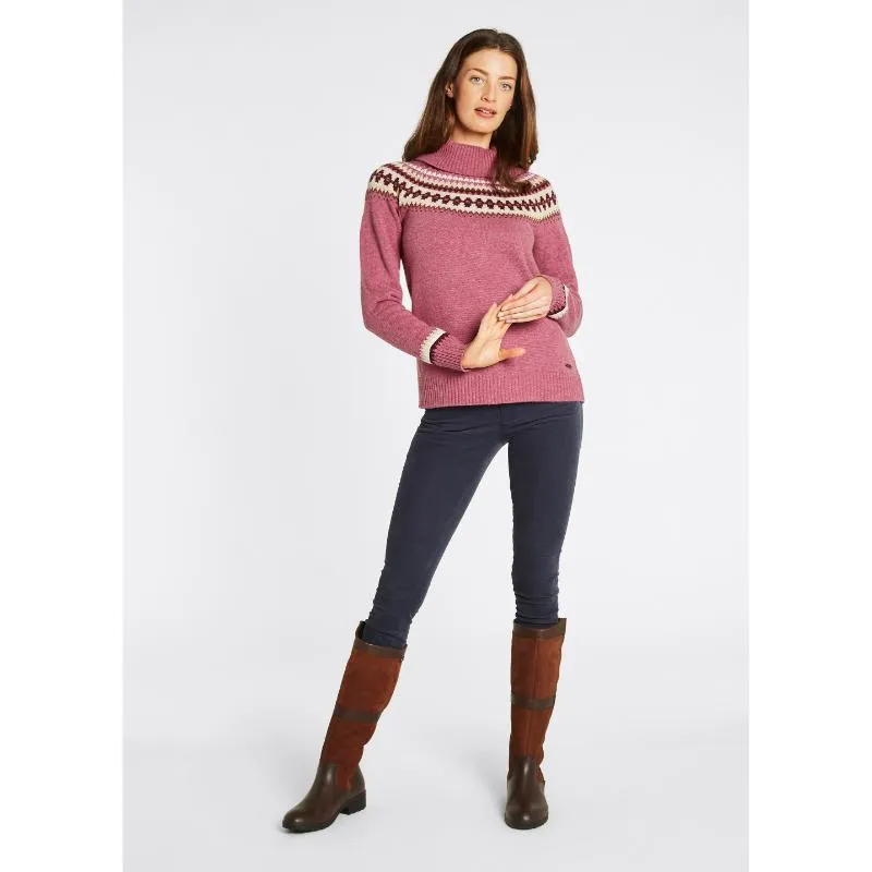 Dubarry Riverdale Ladies Fairisle Jumper - Clover