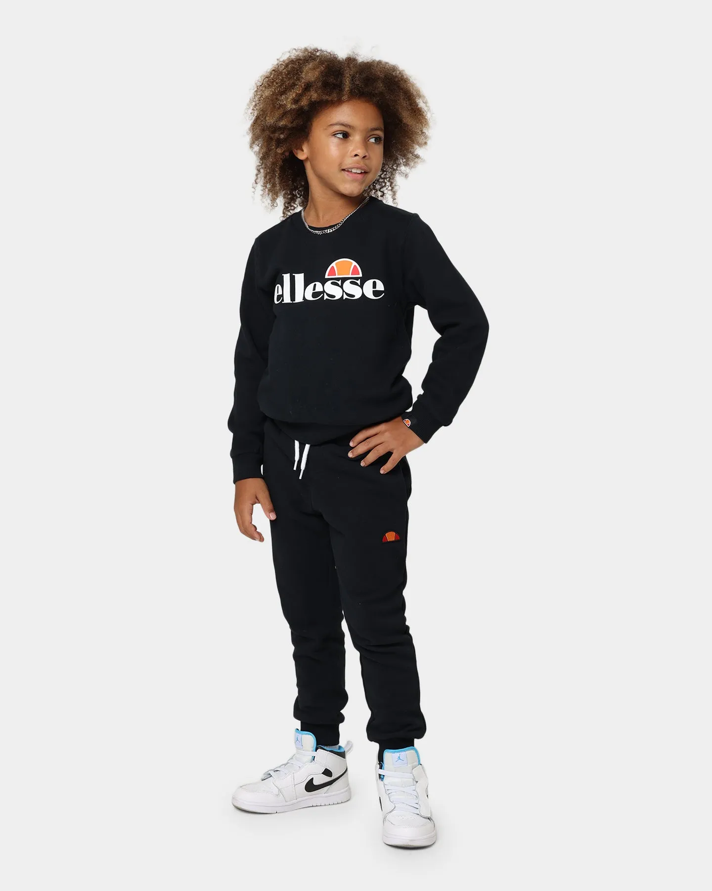 Ellesse Kids' Suprios Sweatshirt Black