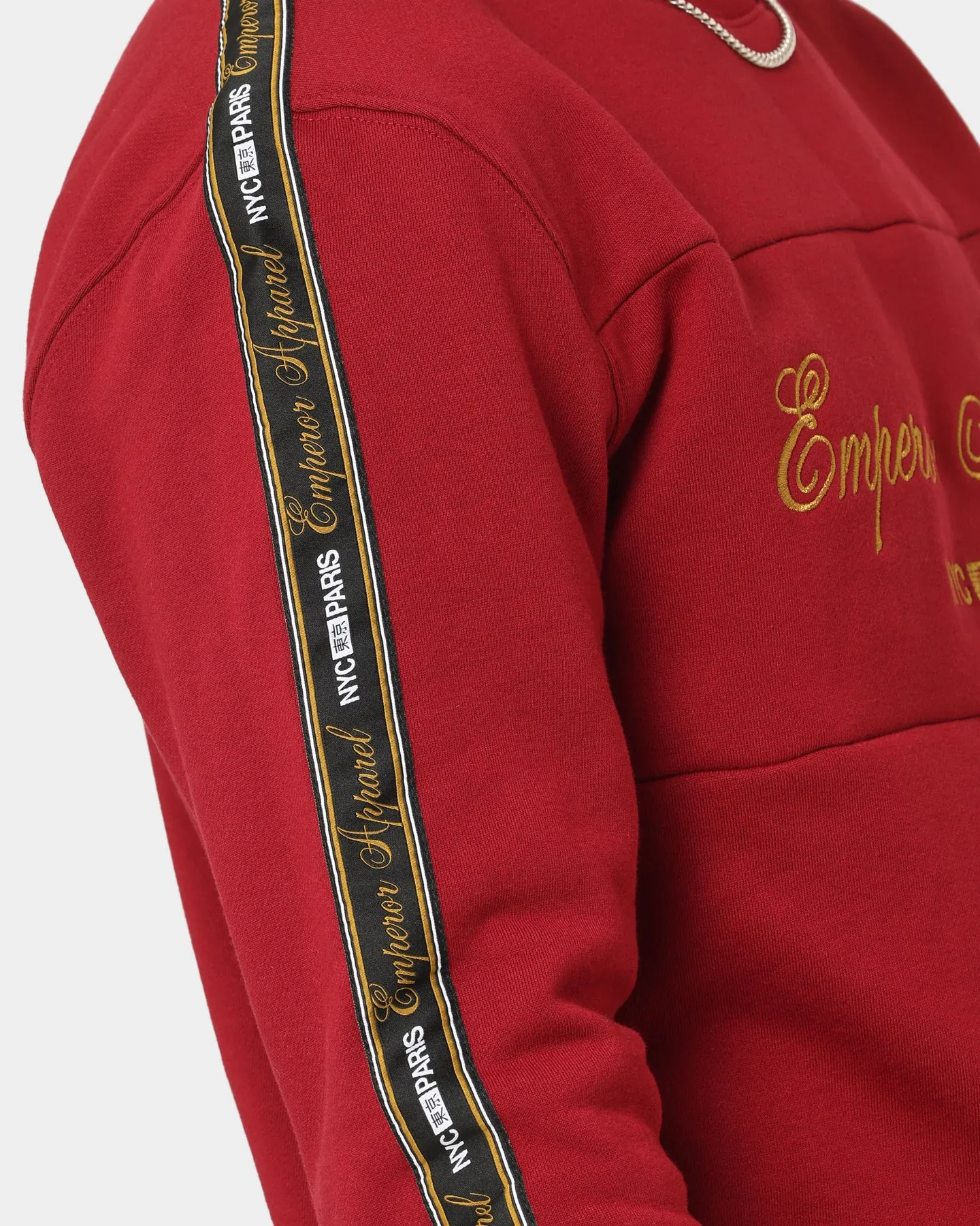 Emperor Apparel Nouveau Crewneck Burgundy/Gold