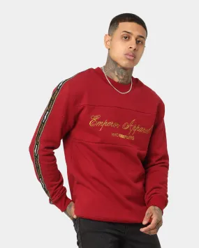 Emperor Apparel Nouveau Crewneck Burgundy/Gold