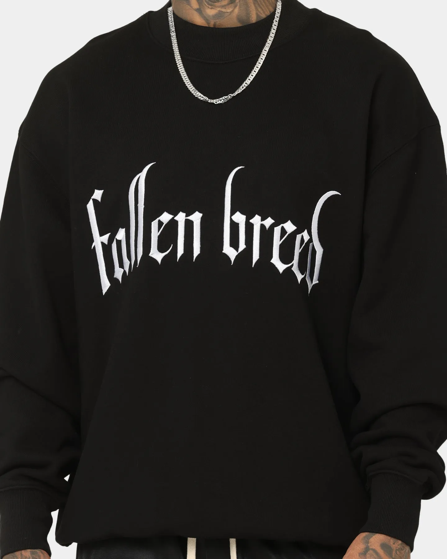 Fallen Breed Logo Crewneck Black