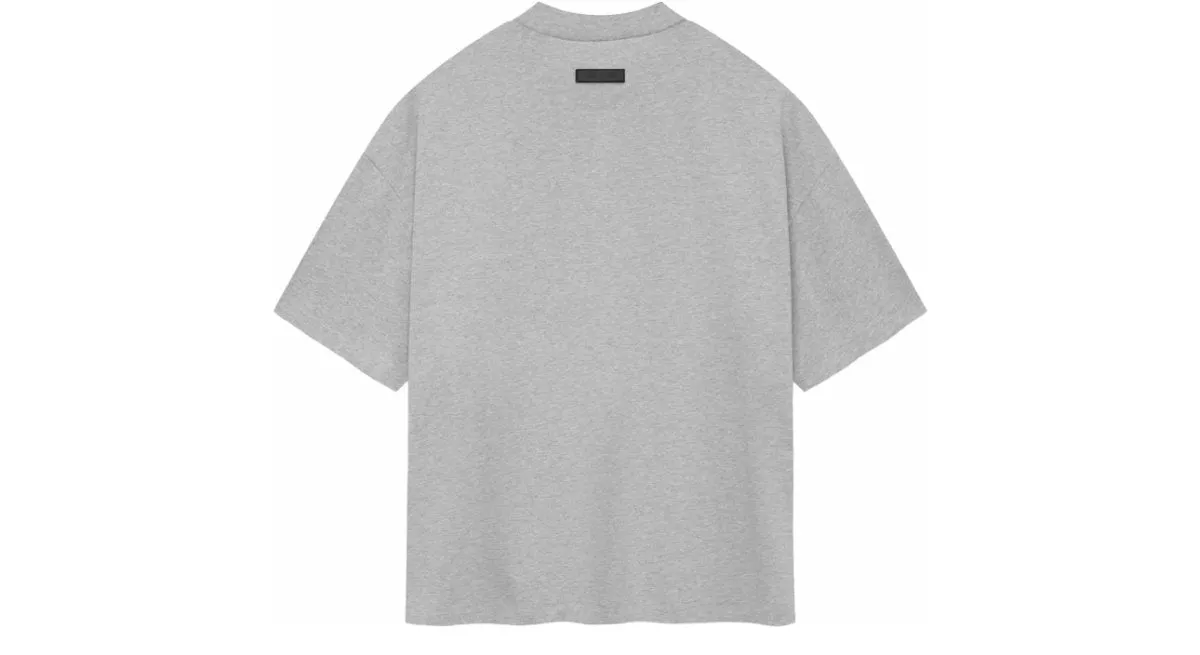 Fear Of God Essentials Crewneck Tee Light Heather Grey