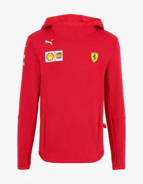 Ferrari Kids Hoodie, Team, Red, 20/21