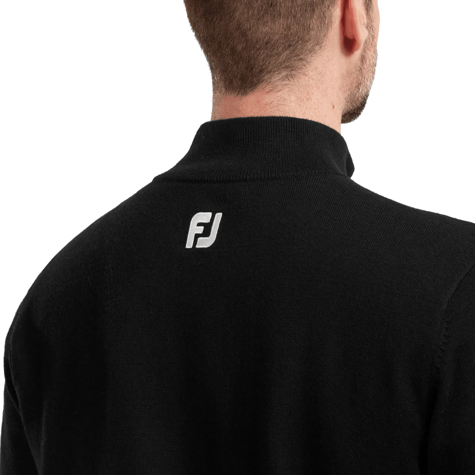 FootJoy Woolblend Lined 1/2 Zip Pullover