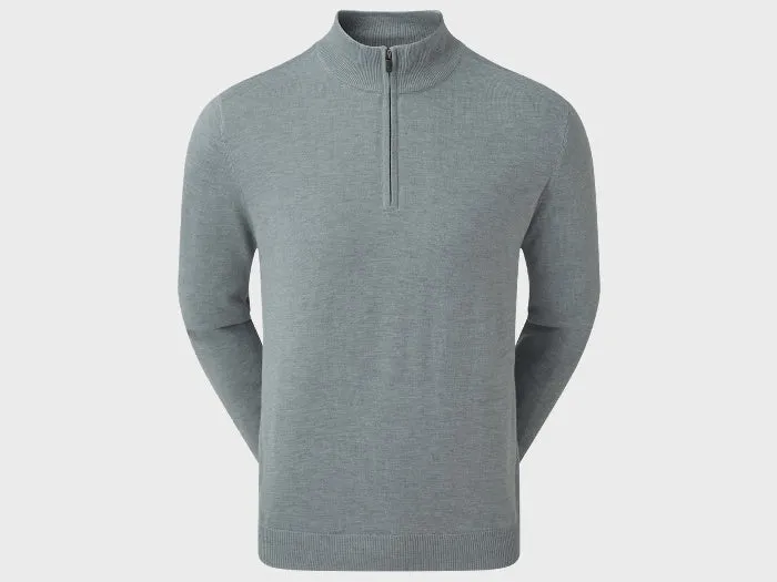 FootJoy Woolblend Lined 1/2 Zip Pullover