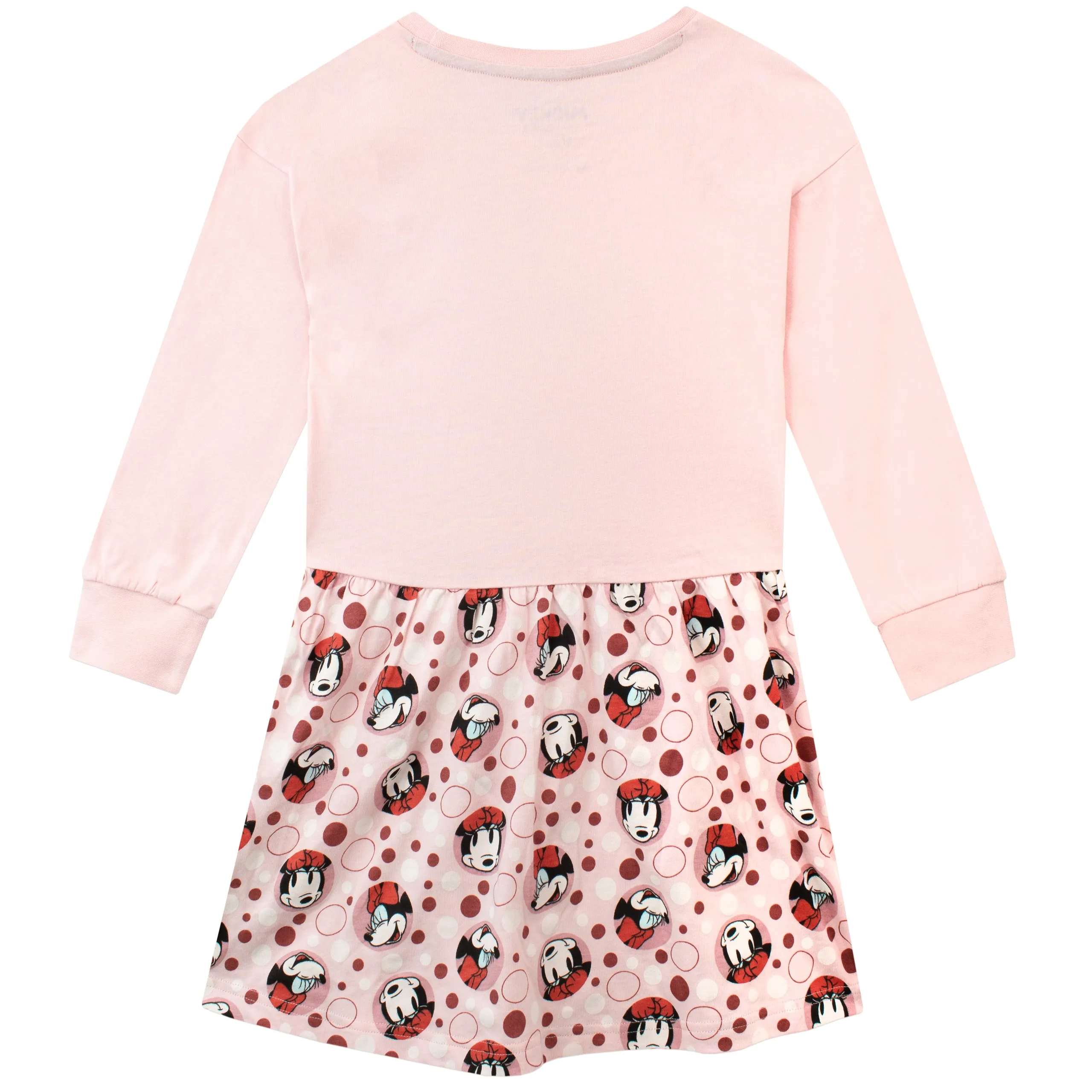 Girls Disney Minnie Mouse Long Sleeve Dress