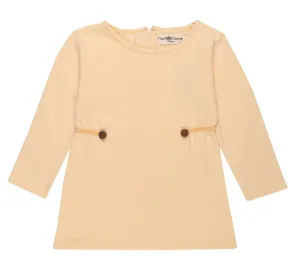 Girls Vanilla Custard Sweater Dress