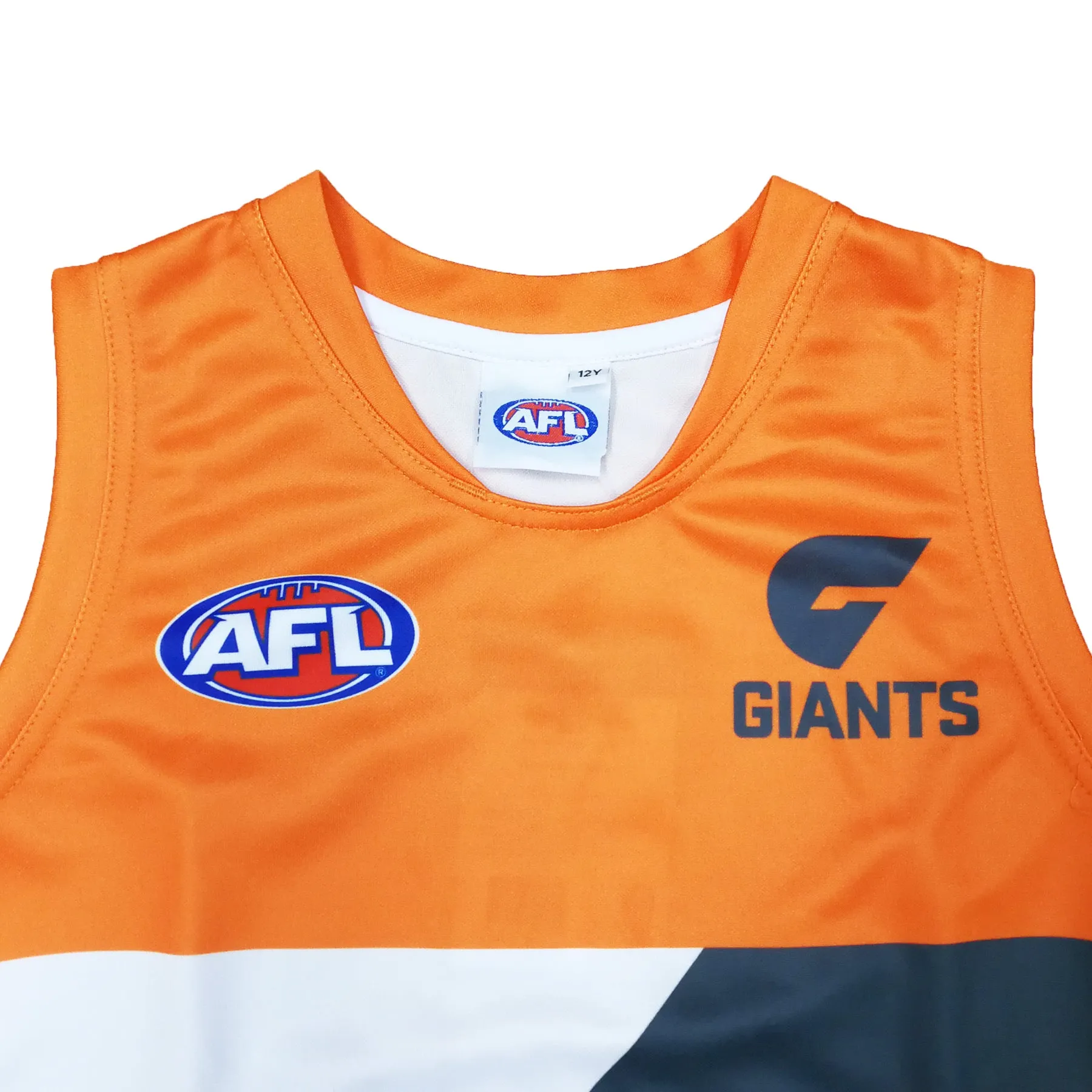 Greater Western Sydney GWS Giants Boys Youths Footy Jumper Guernsey