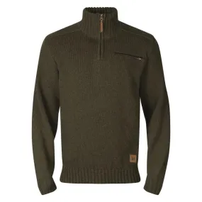 Harkila Annaboda 2.0 HSP™ Mens Windproof 1/4 Zip Jumper - Willow Green