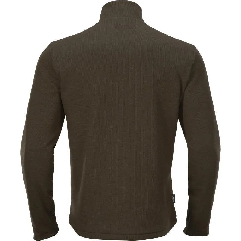 Harkila Retrieve HSP Windproof Mens 1/4 Zip Jumper - Dark Warm Olive