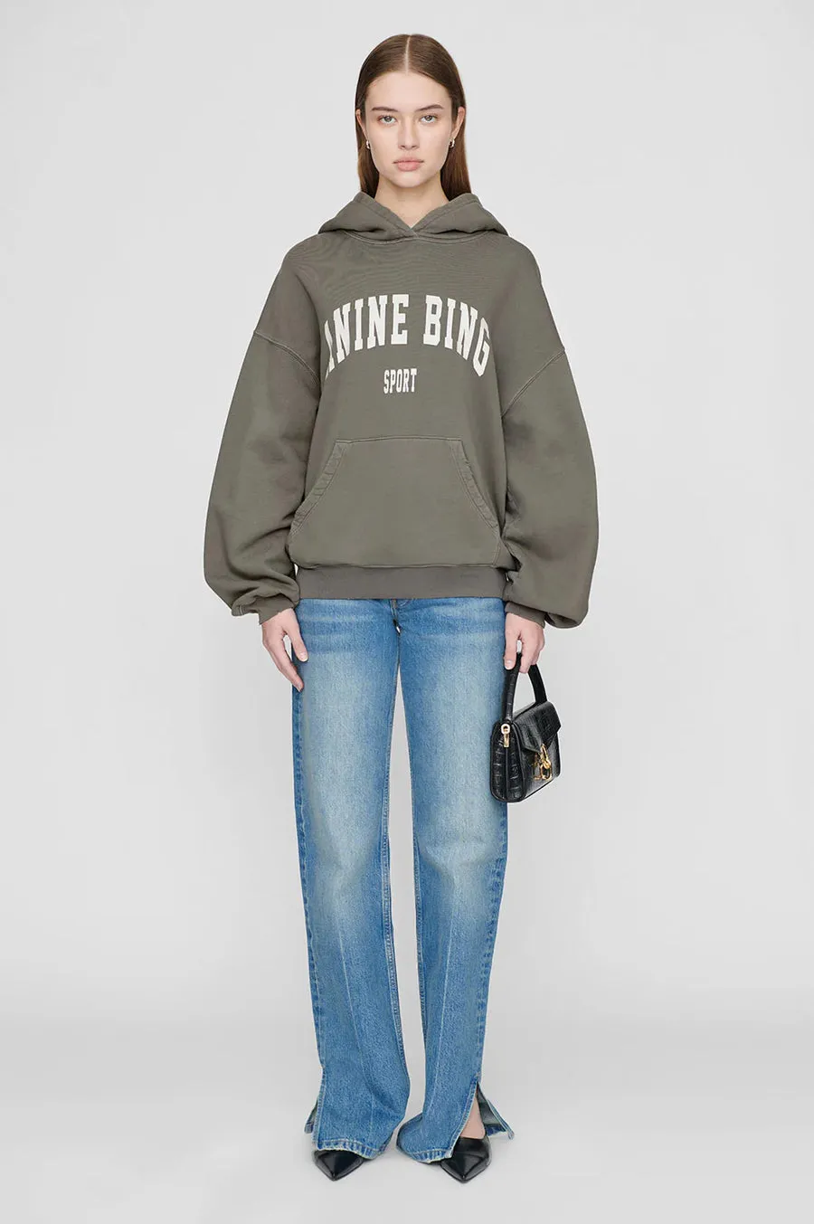 HARVEY SWEATSHIRT - DUSTY OLIVE