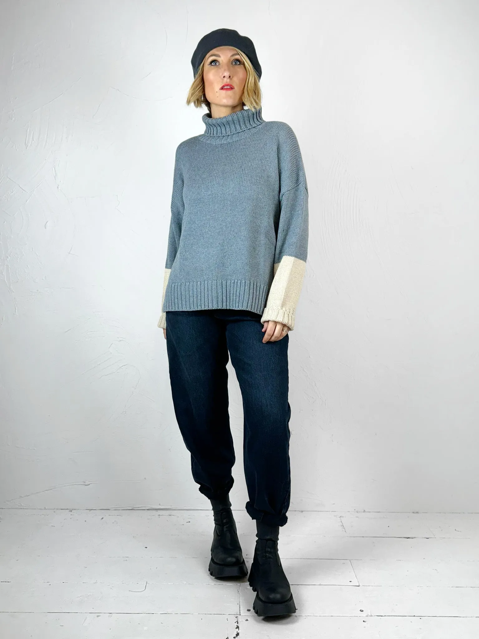 Hau Two-Tone Jumper - 3 Colours