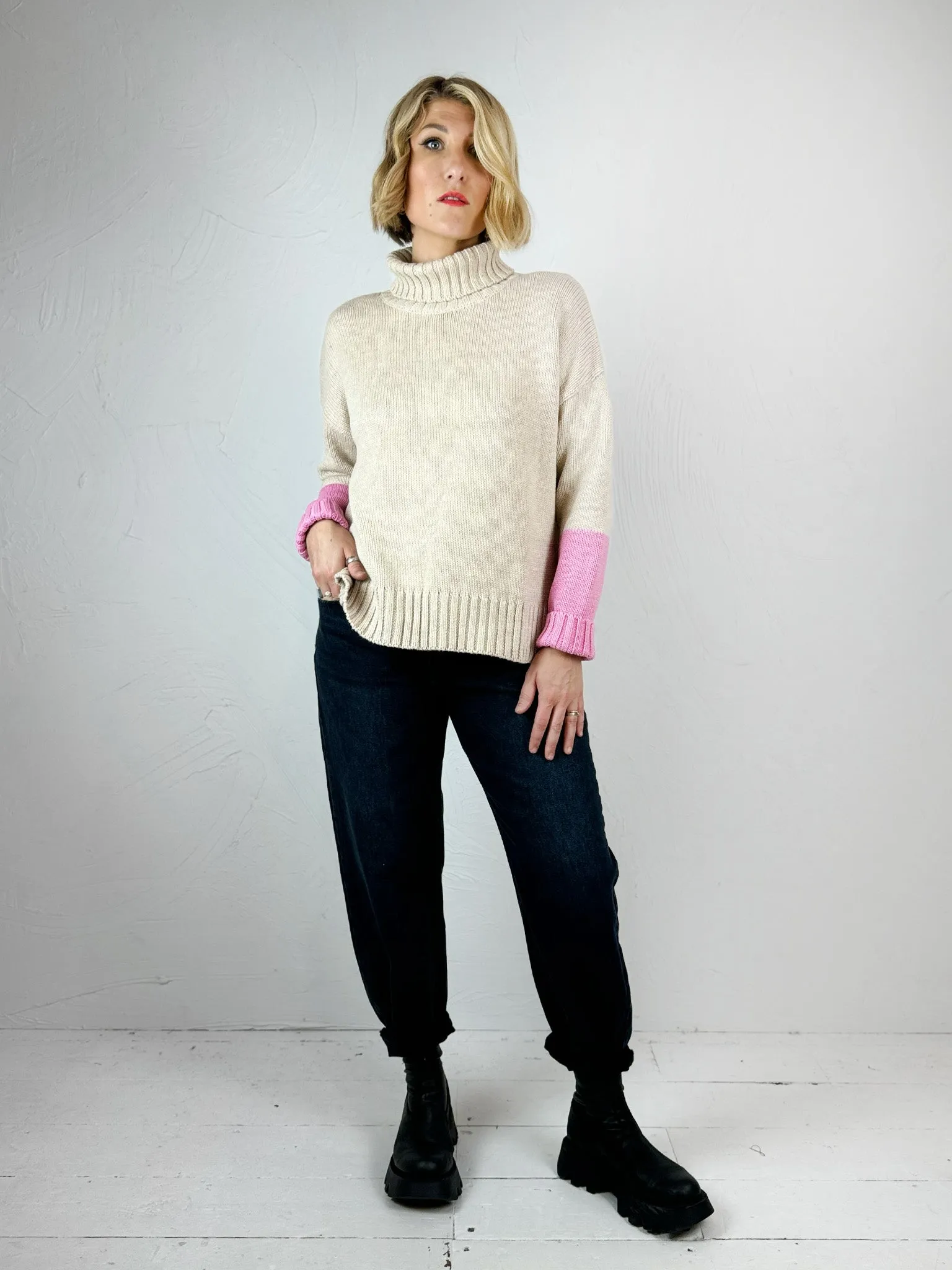 Hau Two-Tone Jumper - 3 Colours