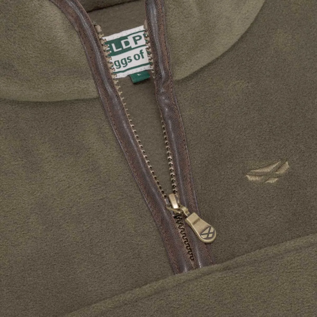 Hoggs of Fife Stenton 1/4 Zip Fleece Pullover