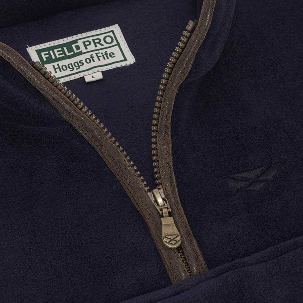 Hoggs of Fife Stenton 1/4 Zip Fleece Pullover