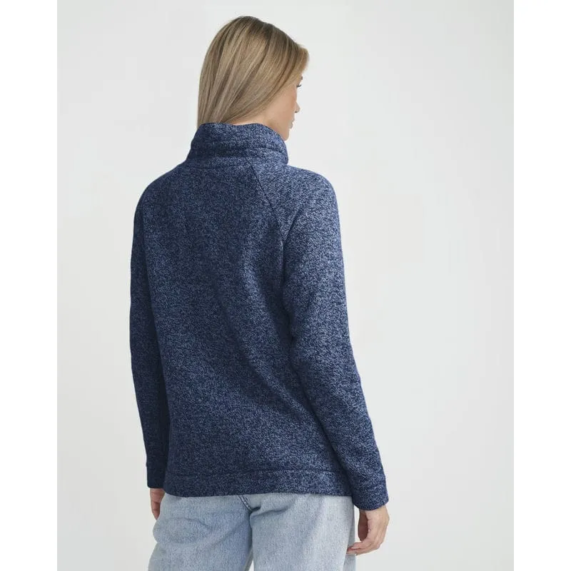 Holebrook Angelika Windproof Ladies Jumper - Dark Royal Melange