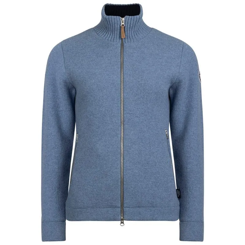 Holebrook Claire Windproof Ladies Full Zip Jumper - Dove Blue