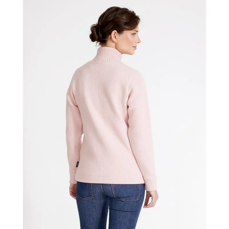 Holebrook Claire Windproof Ladies Full Zip Jumper - Flamingo