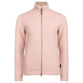 Holebrook Claire Windproof Ladies Full Zip Jumper - Flamingo