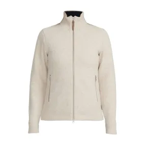 Holebrook Claire Windproof Ladies Full Zip Jumper - Sand