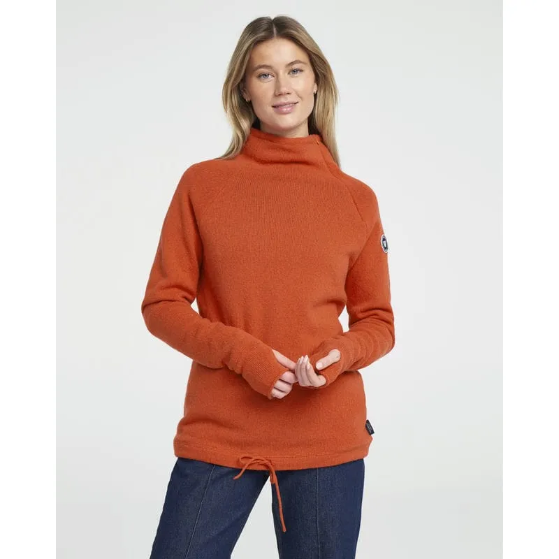 Holebrook Martina Windproof Ladies Jumper - Burnt Orange