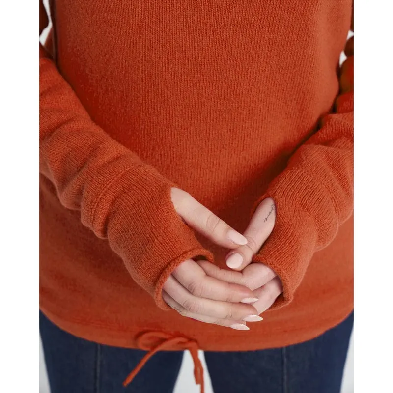 Holebrook Martina Windproof Ladies Jumper - Burnt Orange