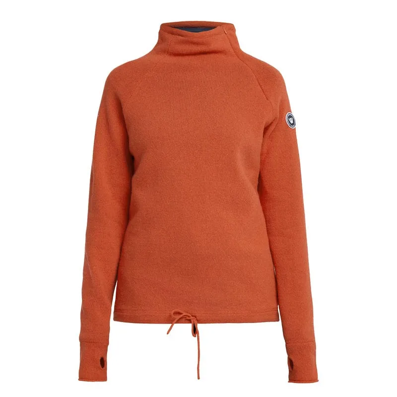 Holebrook Martina Windproof Ladies Jumper - Burnt Orange