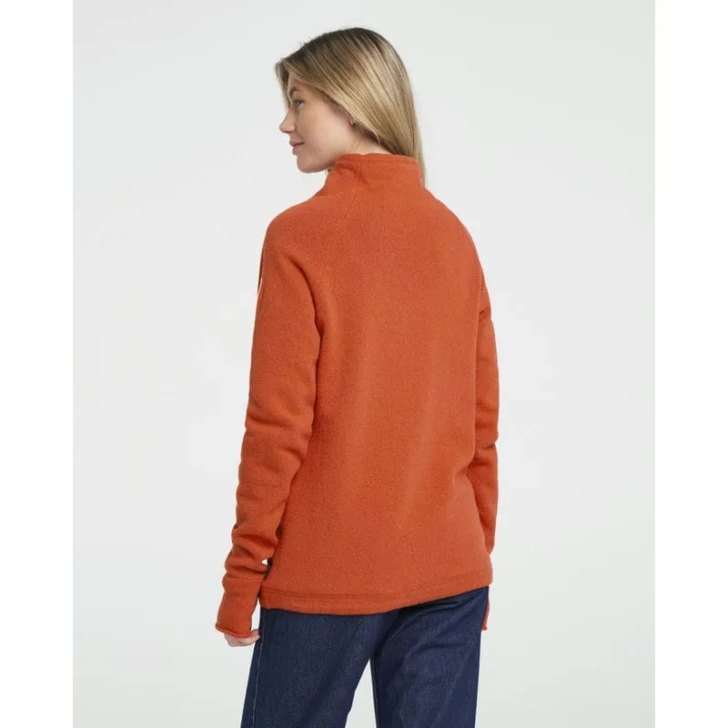 Holebrook Martina Windproof Ladies Jumper - Burnt Orange