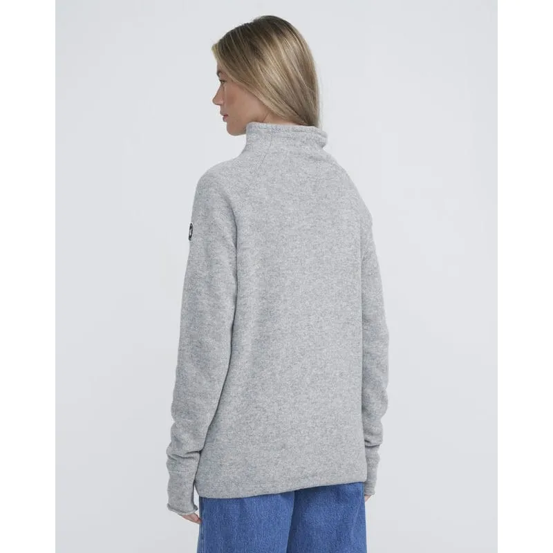 Holebrook Martina Windproof Ladies Jumper - Grey Melange