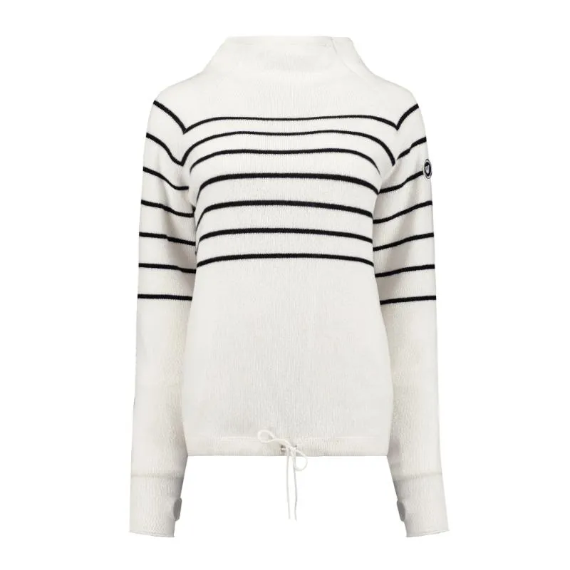 Holebrook Martina Windproof Ladies Jumper - Off White/Navy