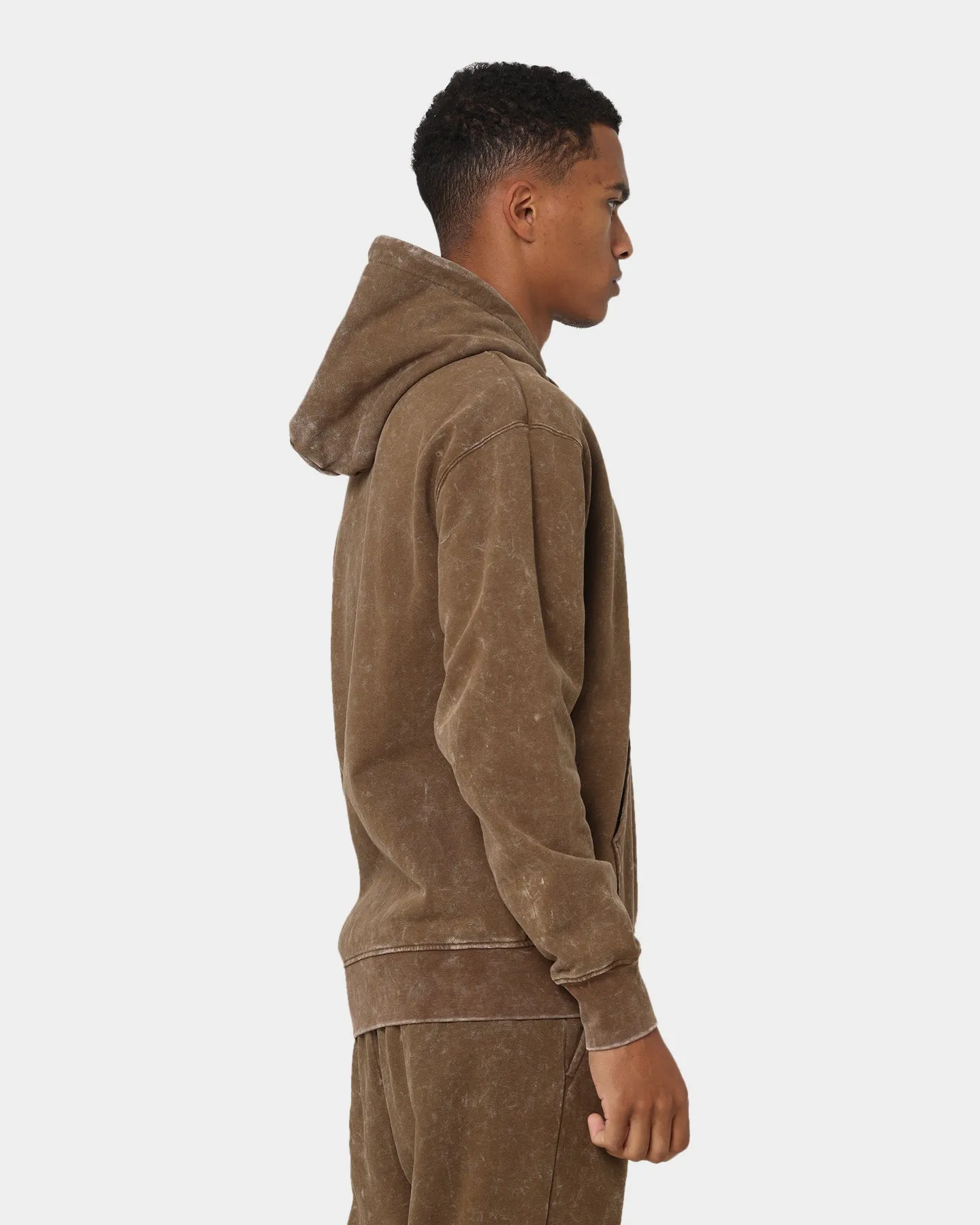 Jordan Essential Statement Washed Fleece Pullover Hoodie Light Olive