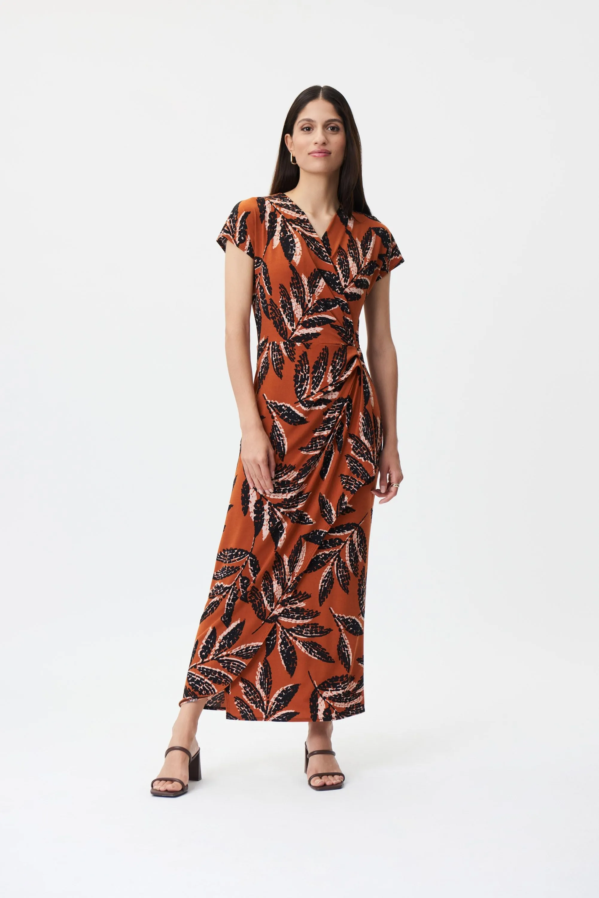 Joseph Ribkoff Cross-Over Maxi Dress - 232063