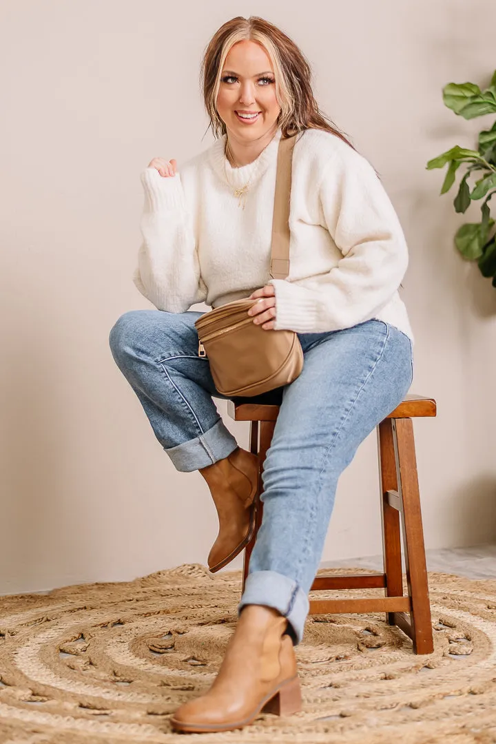 Keeping Up Lightweight Sweater | Cream