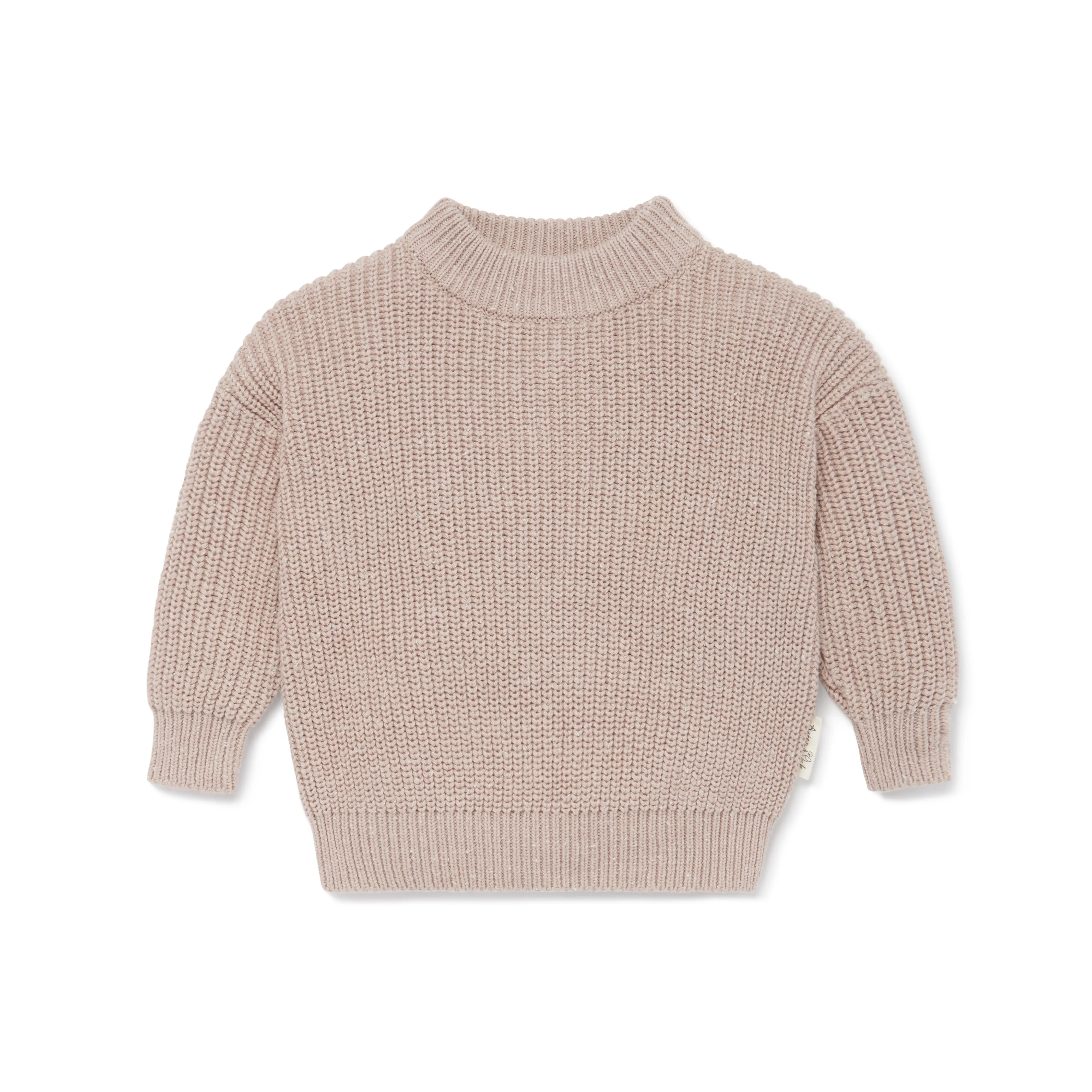 Knit Jumper | Mushroom Fleck