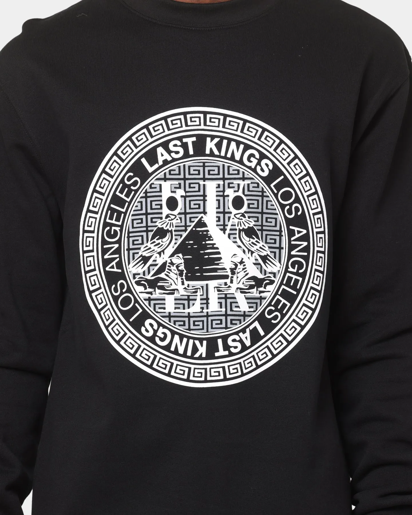 Last Kings Hierarchy Crewneck Black