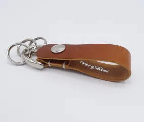 leather key chain, jumper hook key chain, leather keyring