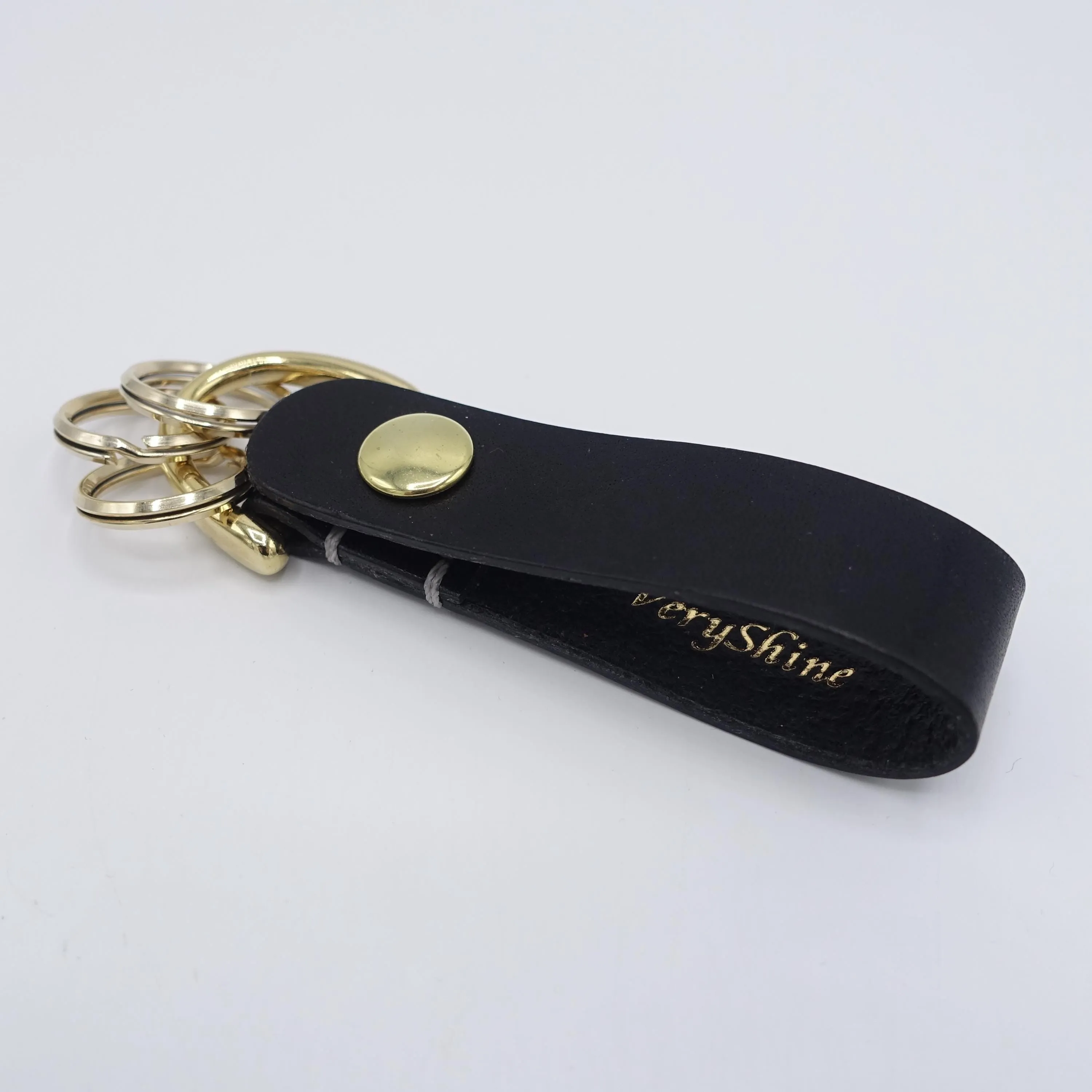 leather key chain, jumper hook key chain, leather keyring