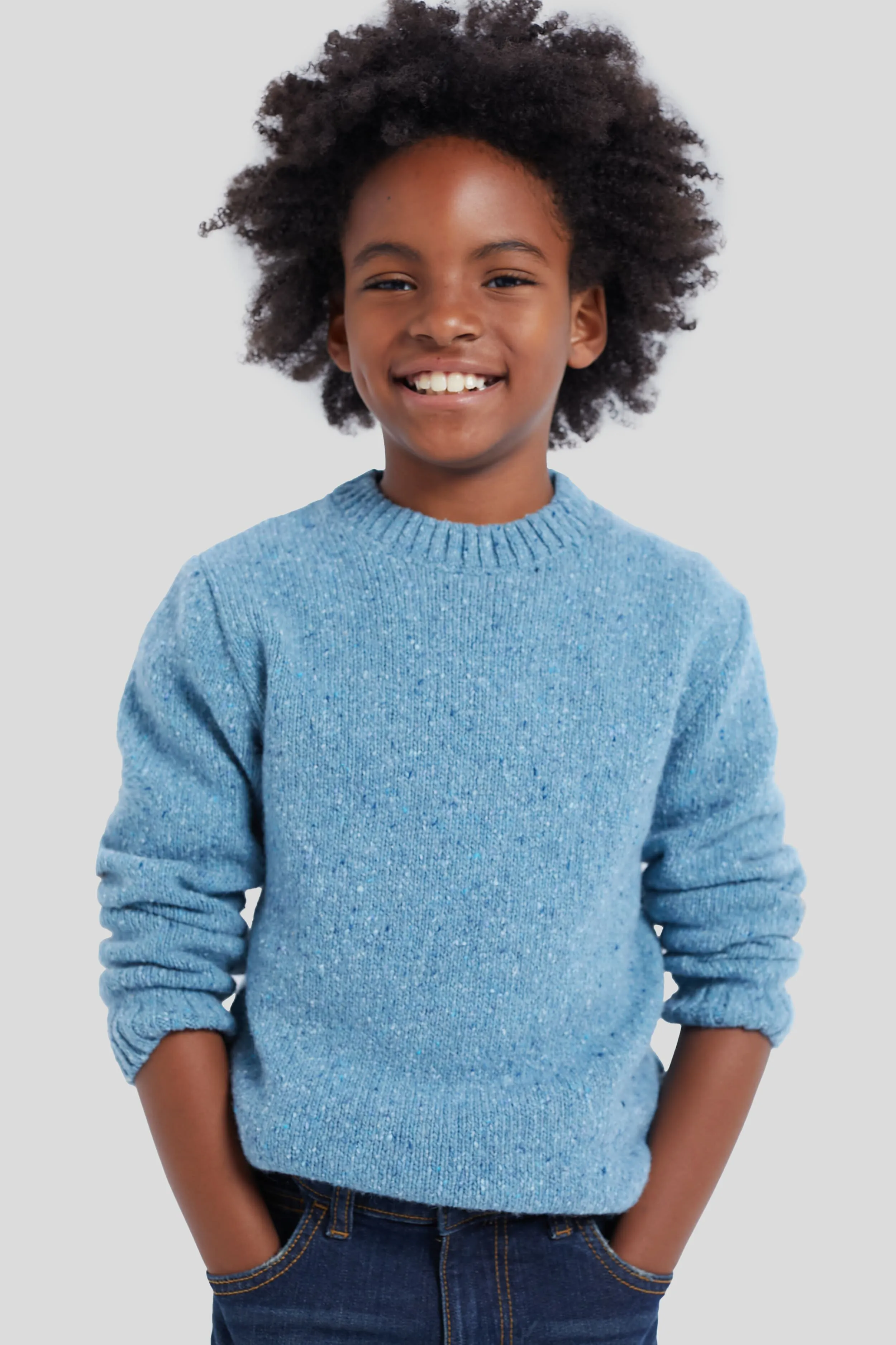 Light Blue Bromo Wool Jumper