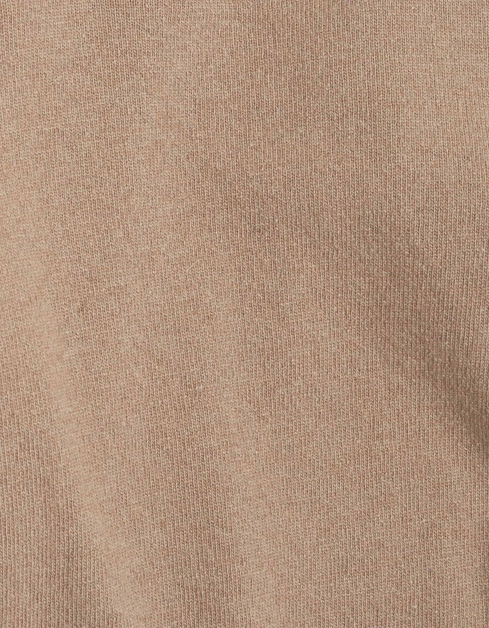 Light Merino Wool Crew - Honey Beige